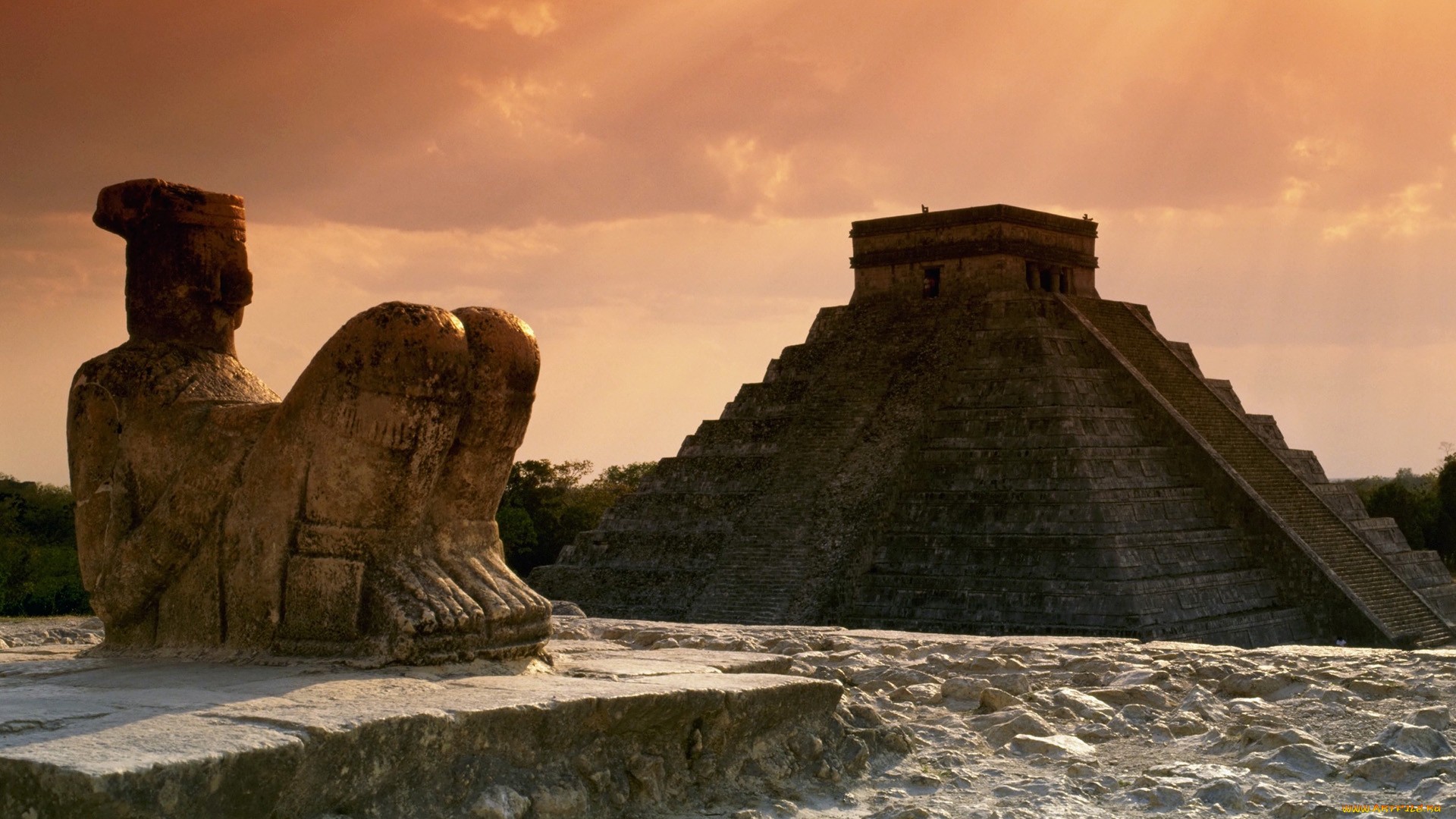 Chichen Itza Desktop Wallpaper