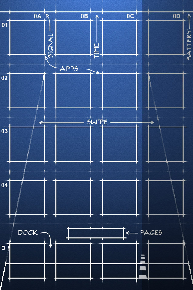 App Grid Wallpaper For iPhone