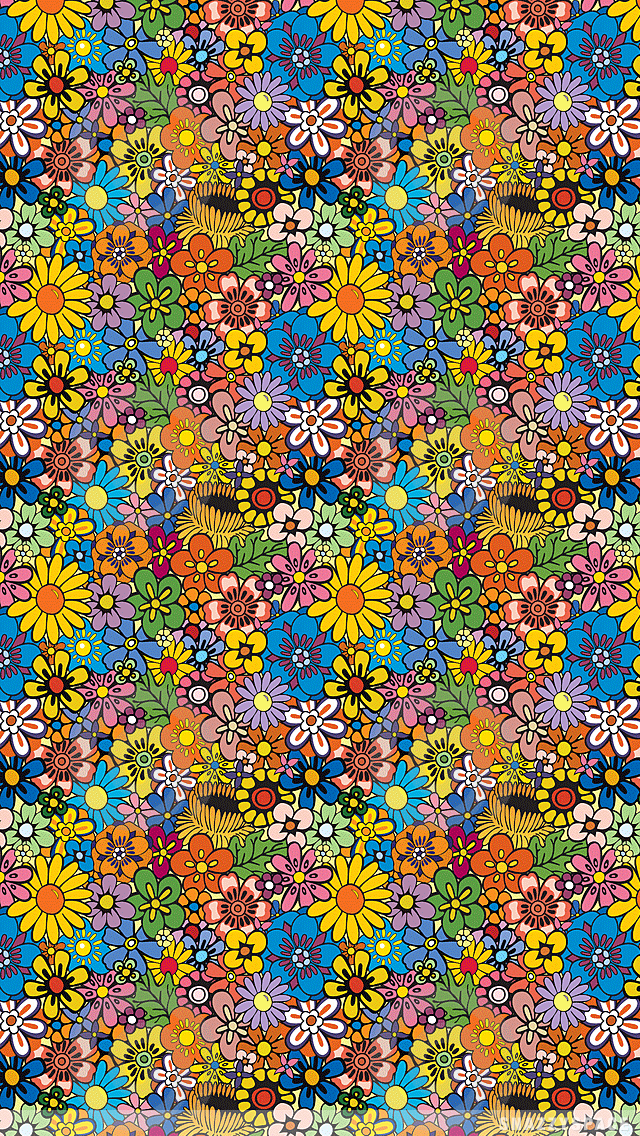 Hippie Background Hippies iPhone Wallpaper