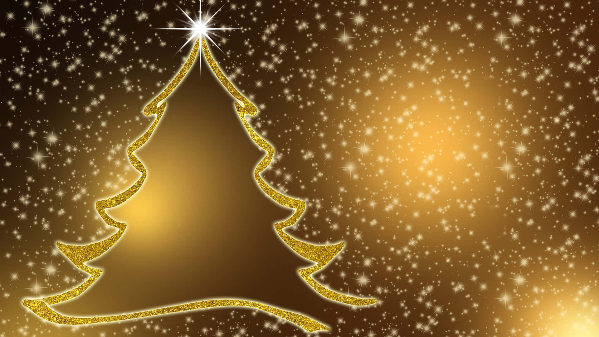 Gold Christmas Wallpaper