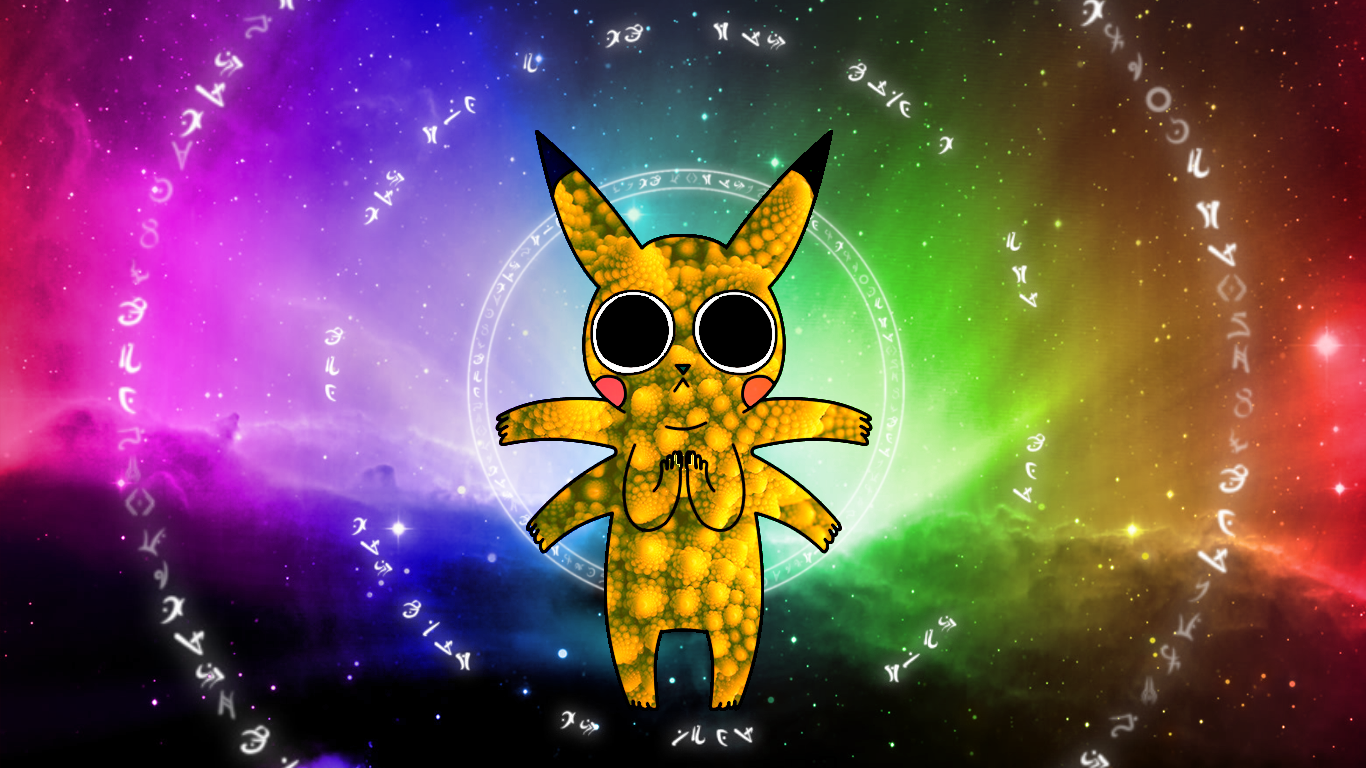 Pikachu On Acid By Zurr1