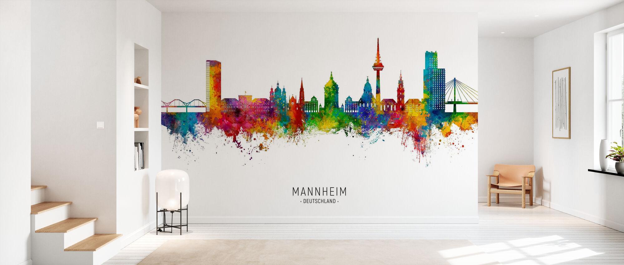 Mannheim Germany Skyline Decorate With A Wall Mural Photowall