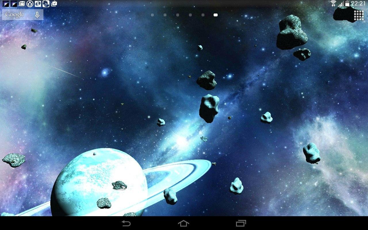 Asteroids 3d Live Wallpaper Android Apps On Google Play