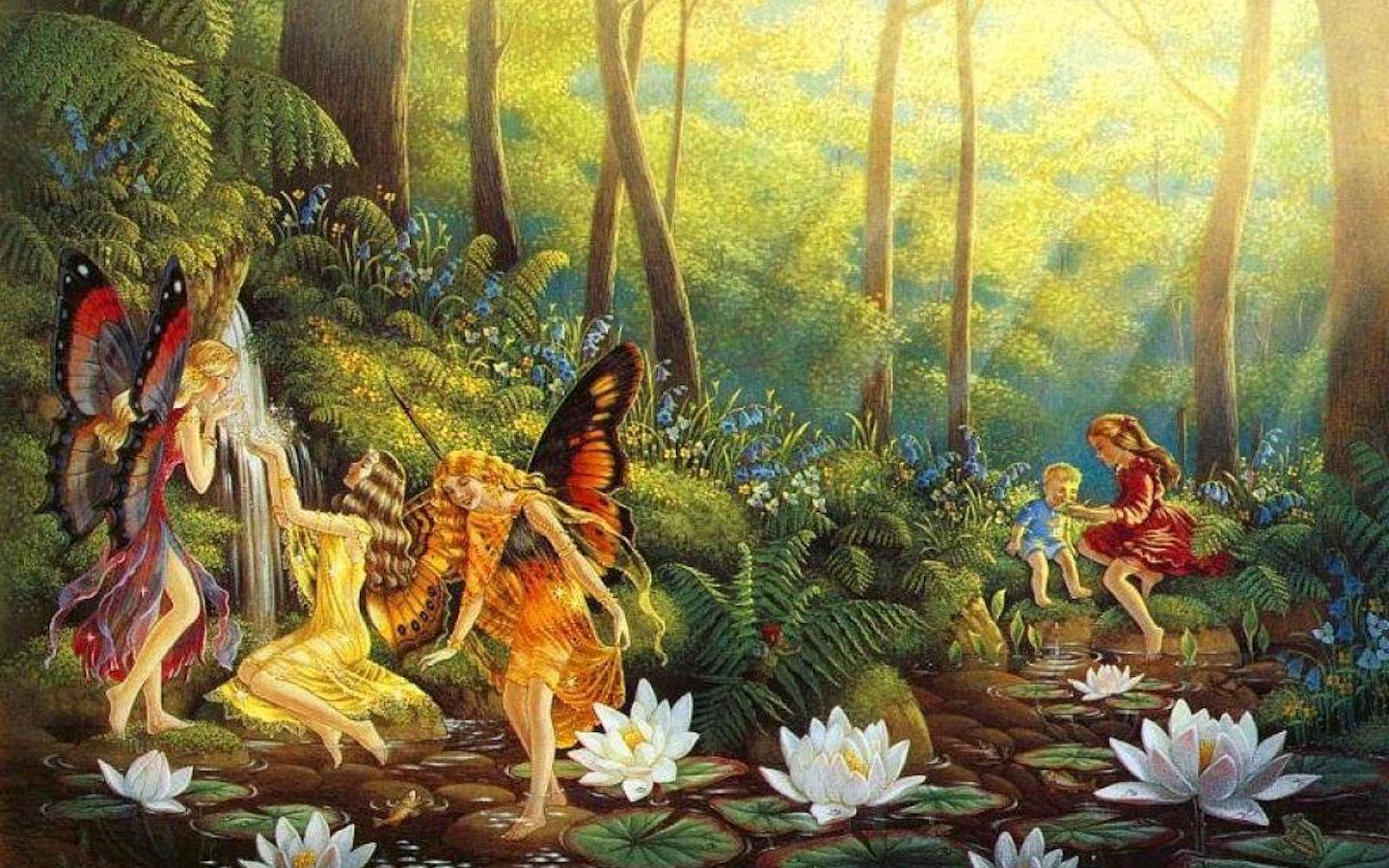 Fairy Wallpaper Fantasy Background Image
