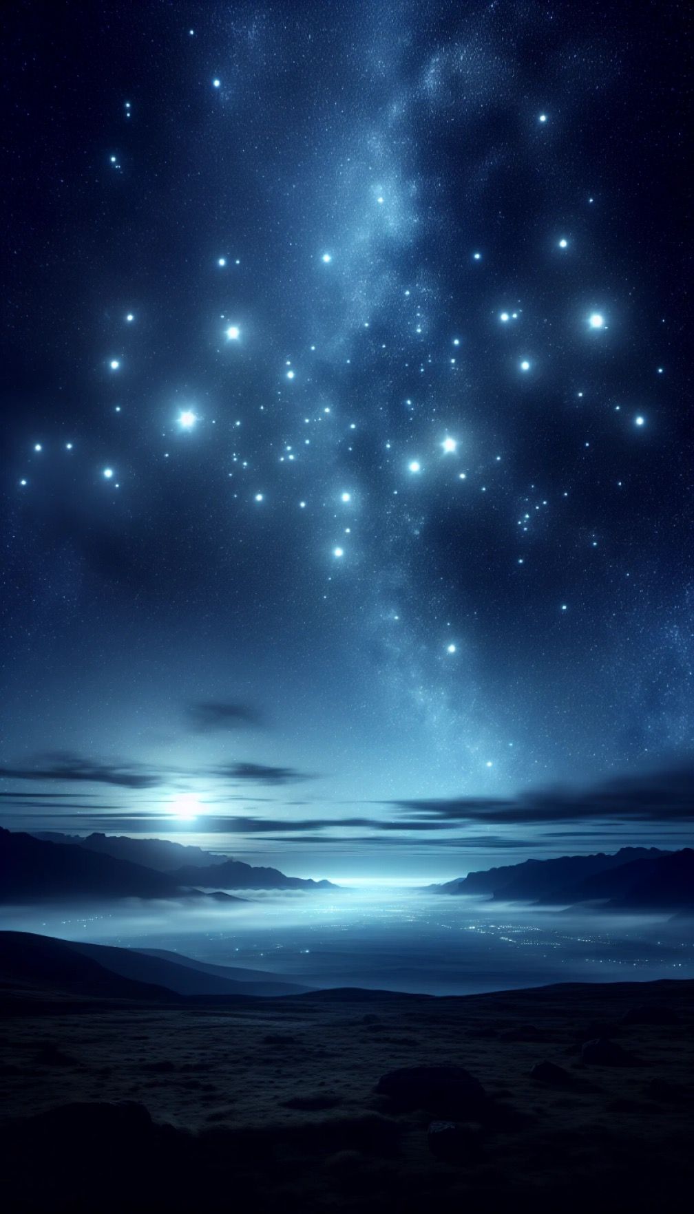 Starry Night Sky Wallpaper