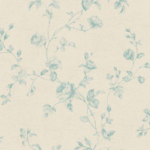 York Wallcoverings Kh7077 Rose Toile Wallpaper Walmart
