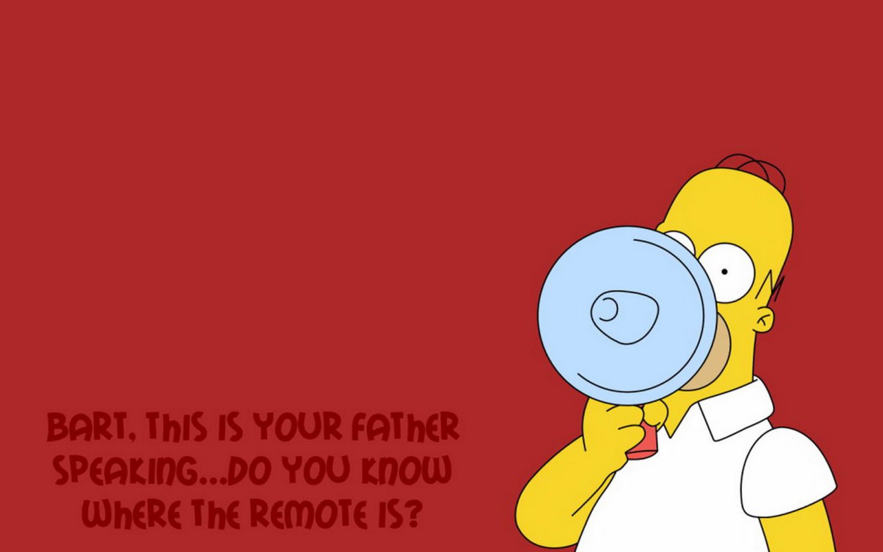 Funny Homer Simpson HD Wallpaper Widescreen