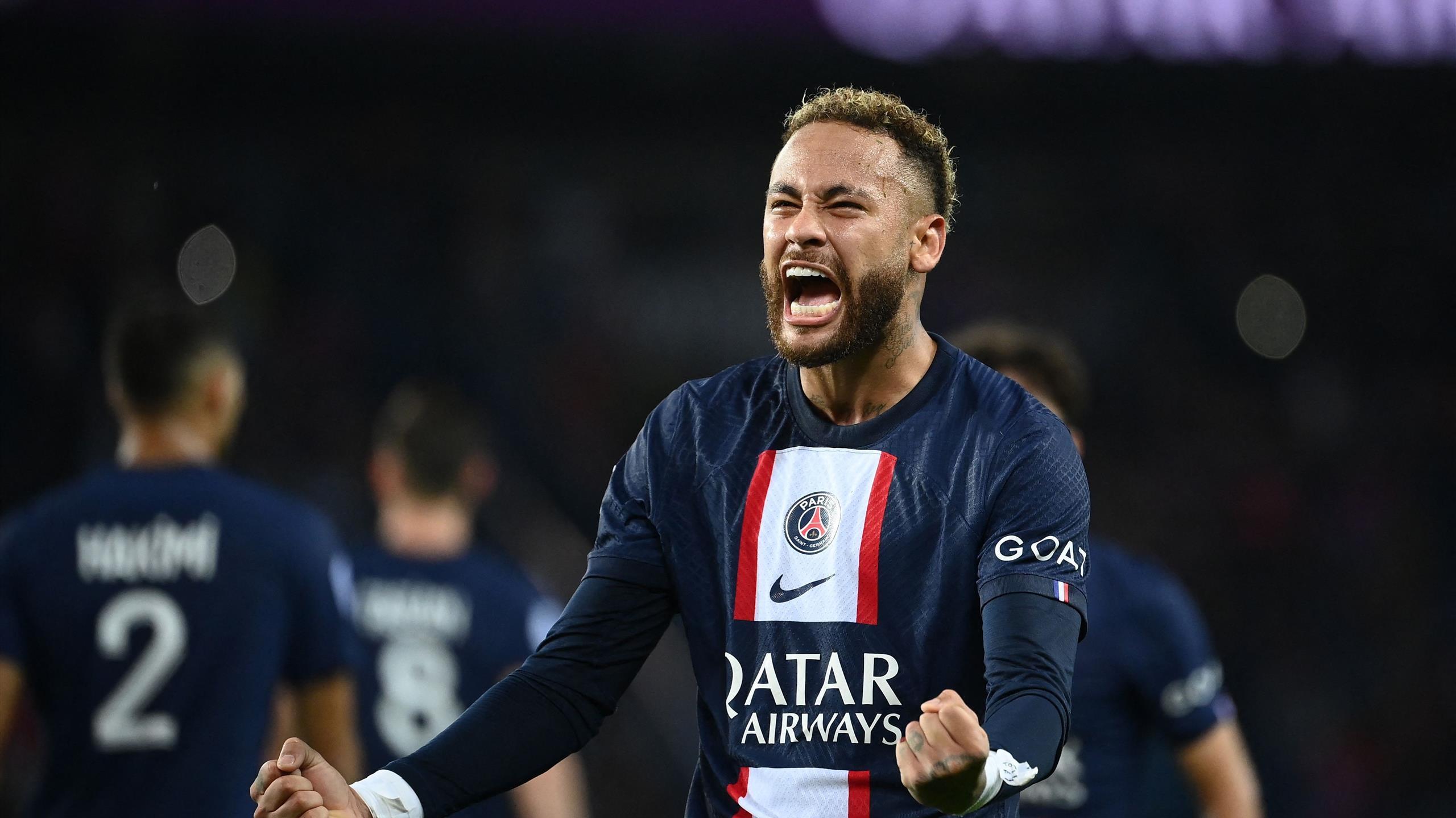 Paris Saint Germain Marseille Neymar Strikes To Give Psg