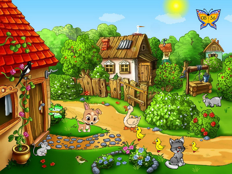 Summer Farm Screensaver Mb