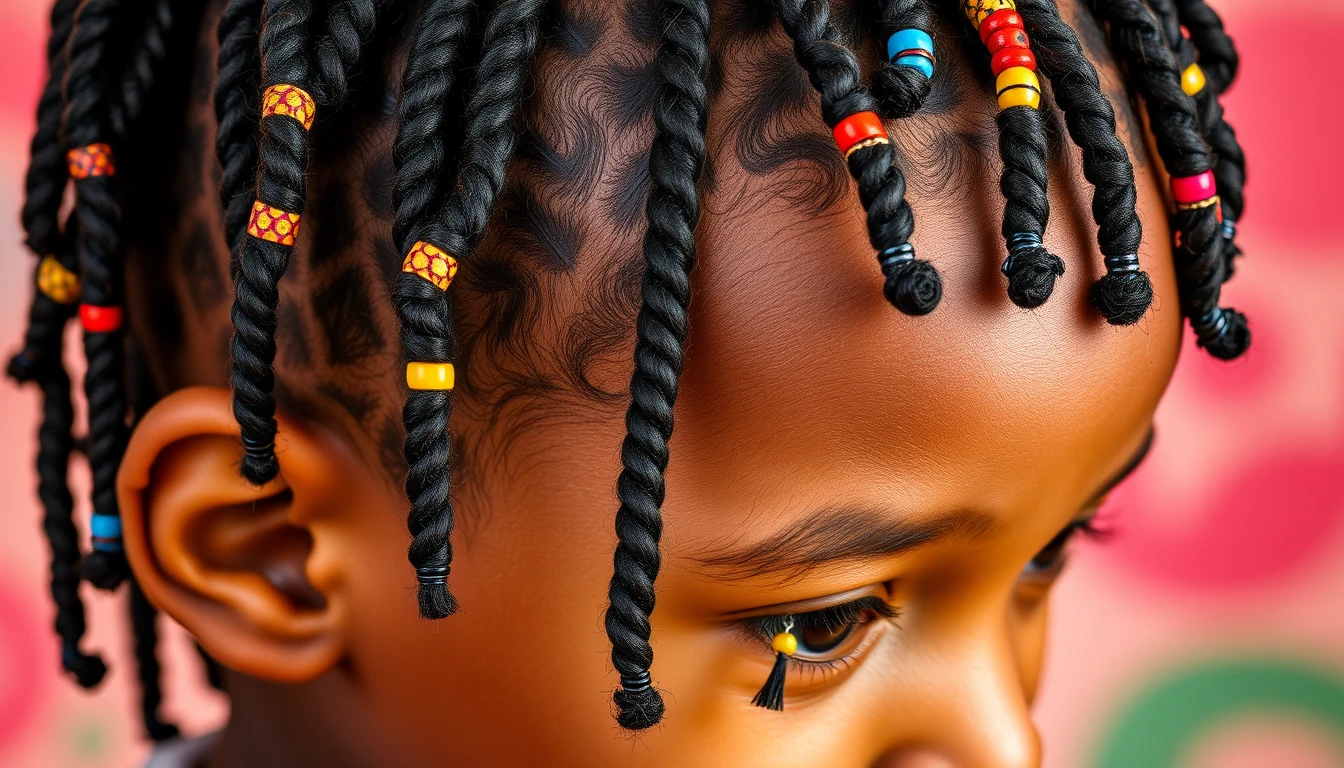 Boy Braids Wallpaper