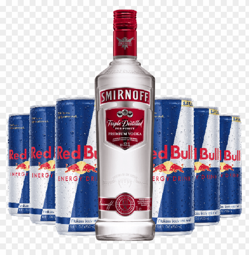 The Reds Smirnoff Red Bull Png Image With Transparent Background