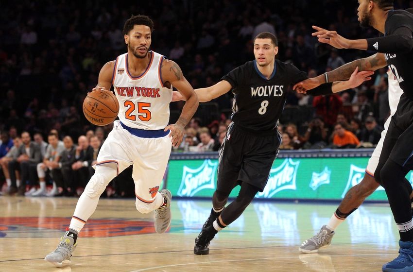 New York Knicks Derrick Rose Is Loving City