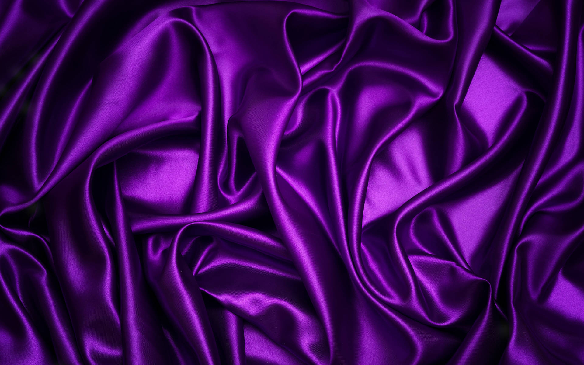 Violet Aesthetic Draped Silk Wallpaper