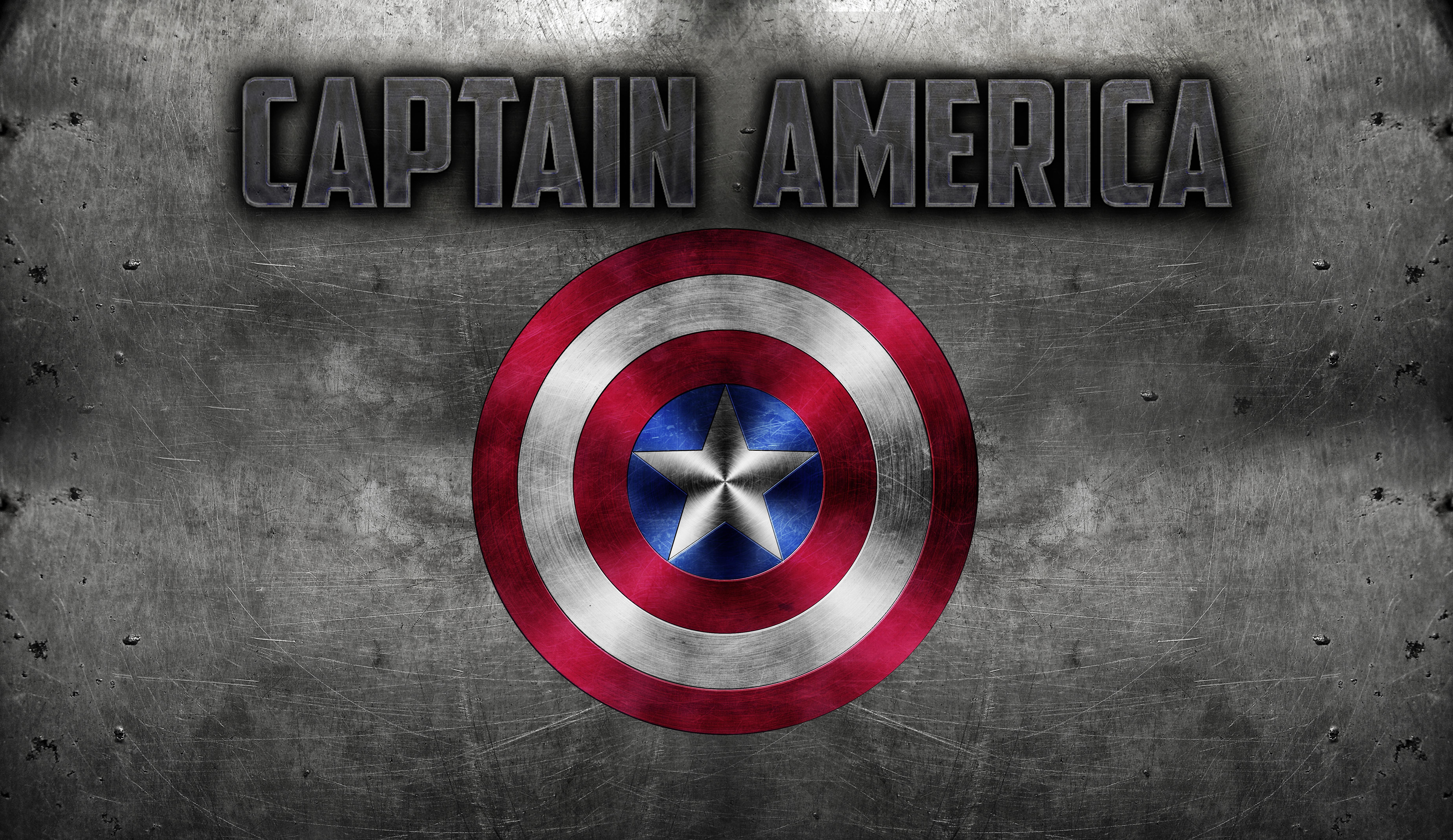 Captain America Shield Background Wallpaper