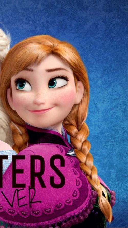 Sisters Forever Anna Frozen iPhone Wallpaper Part Of