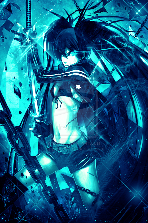 Black Rock Shooter iPhone Wp By Priboy17