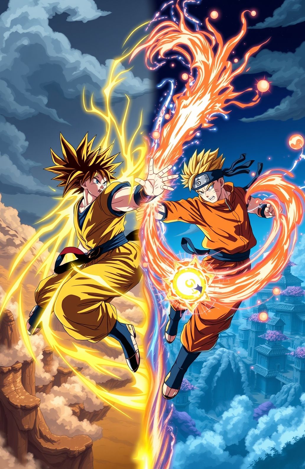 Goku And Naruto Wallpaper
