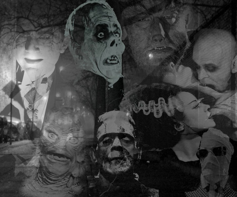 Classic Horror Monsters Art Of Old
