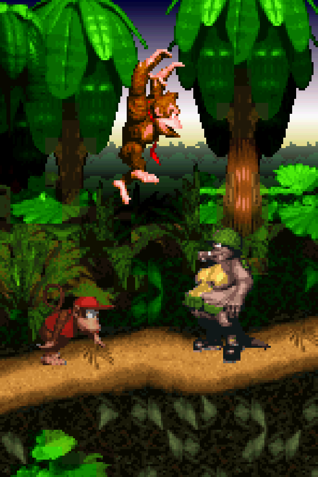 Donkey Kong Country iPhone wallpaper   RETINA res by SolidAlexei on