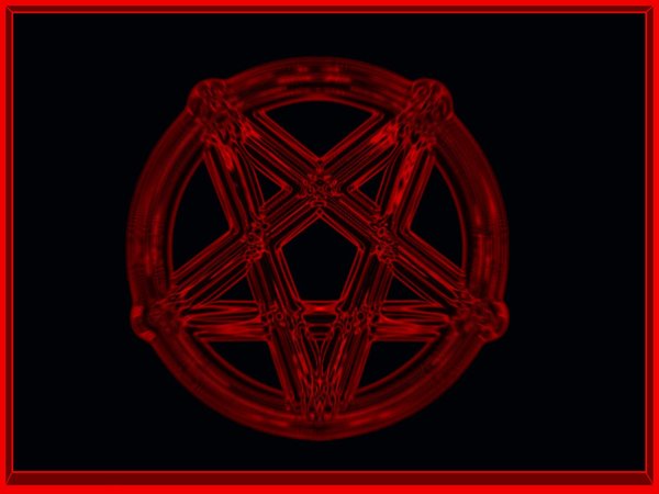 Inverted Pentacle By Officer Luficer