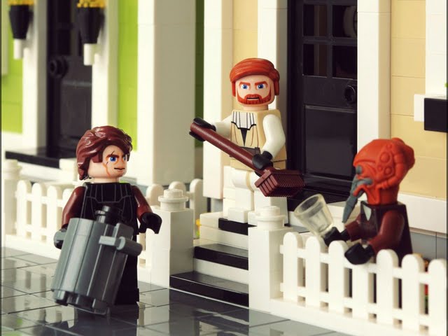 Funny Lego Star Wars Background Picture