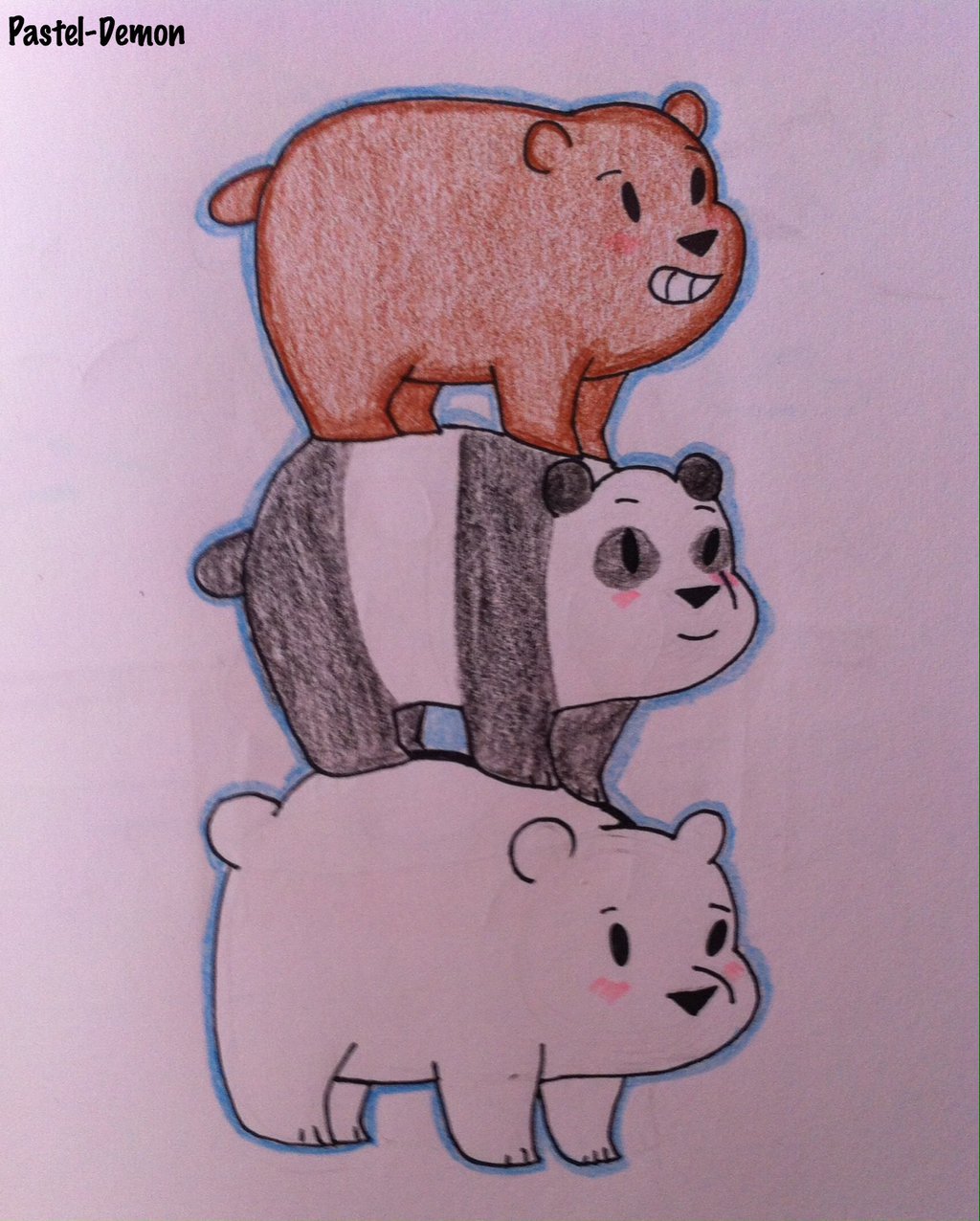 We Bare Bears By Pastel Demon