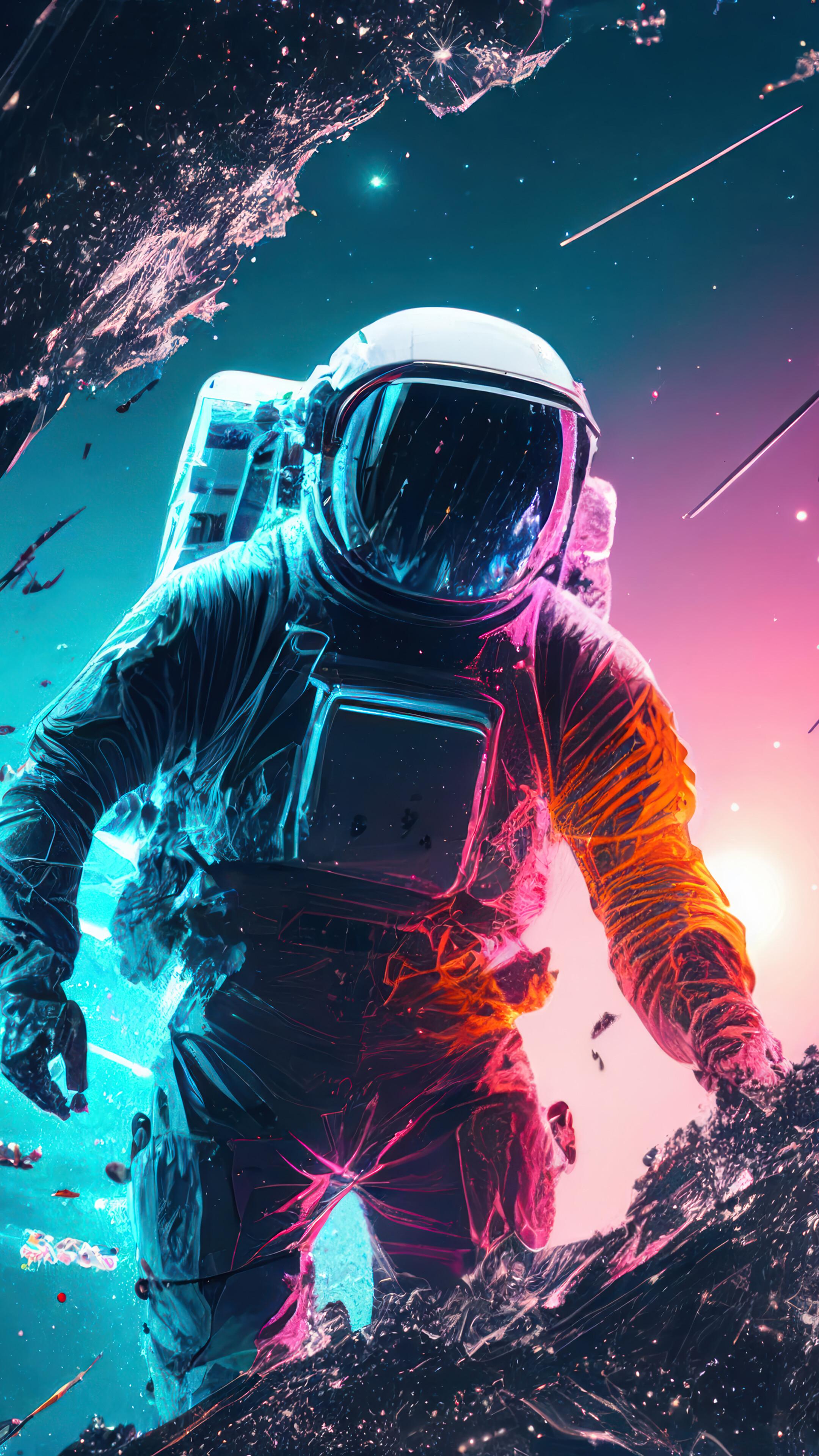 Astronaut Background 4k Wallpaper iPhone HD Phone 5290i