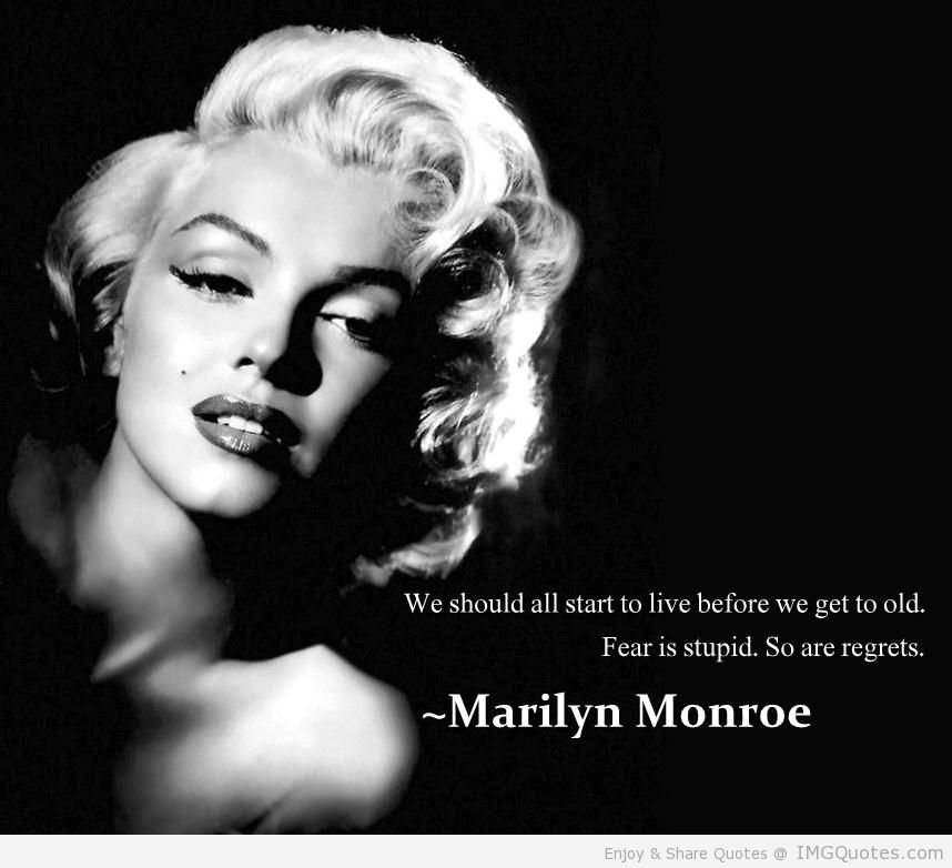 Life Quotes Marilyn Monroe