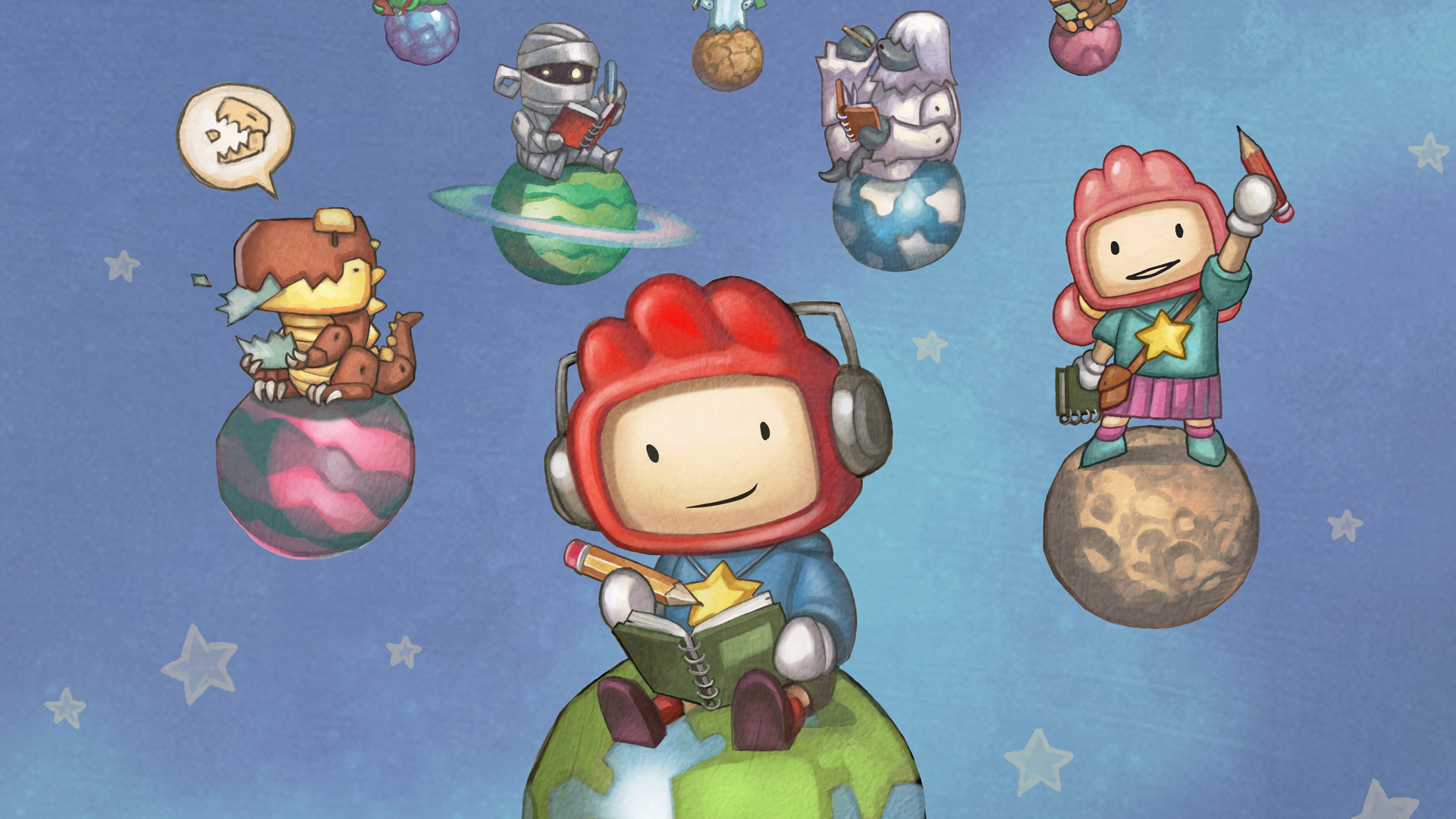 Scribblenauts Unlimited HD Wallpaper Background Image
