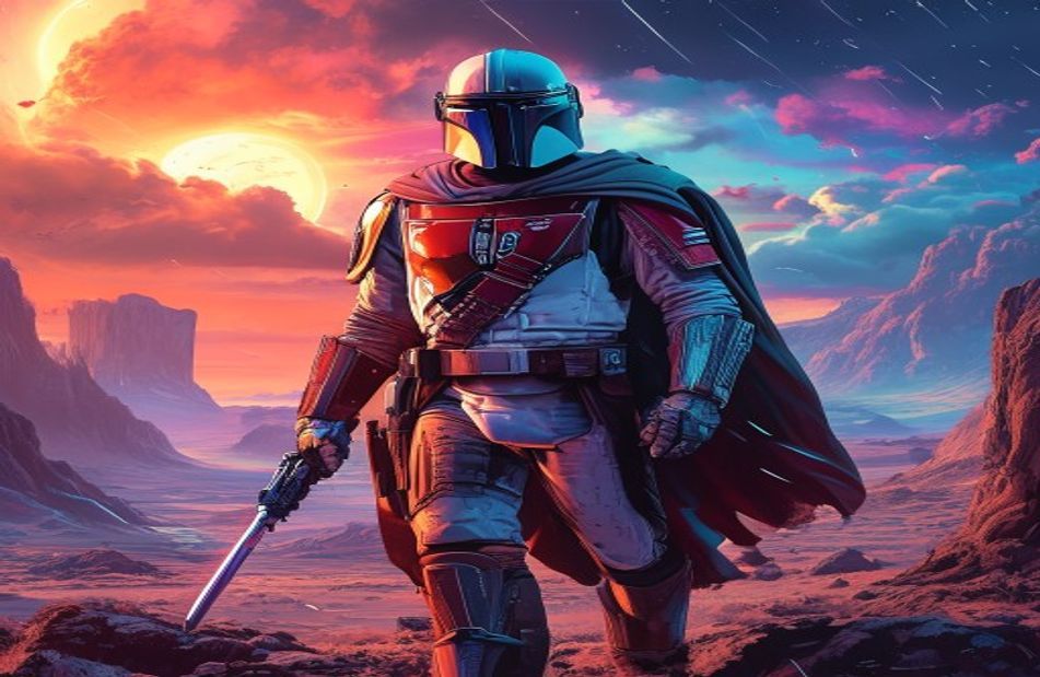 The Mandalorian Art Wallpaper