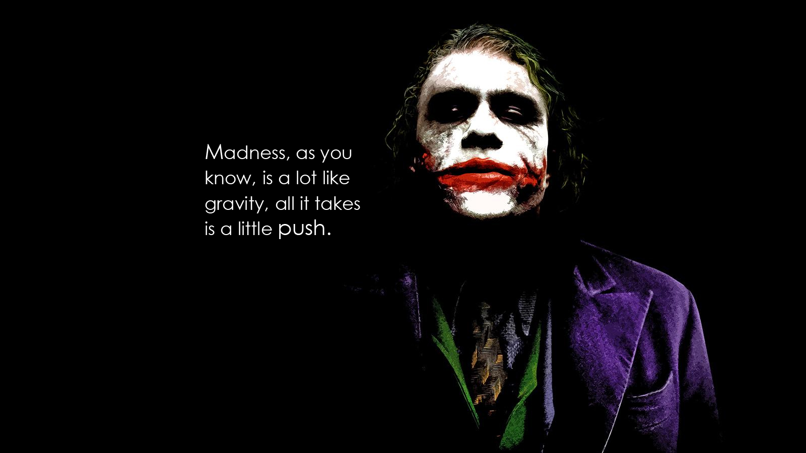 Joker Quotes Wallpapers - Wallpapersafari