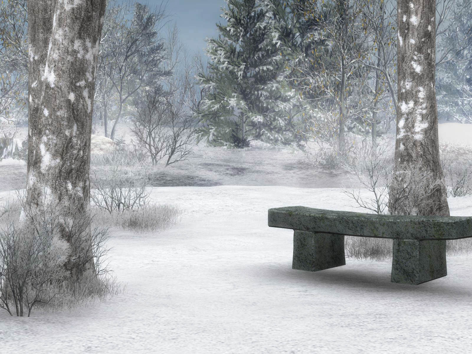 Winter Backgrounds Desktop Hd Wallpapers Pictures to 1600x1200