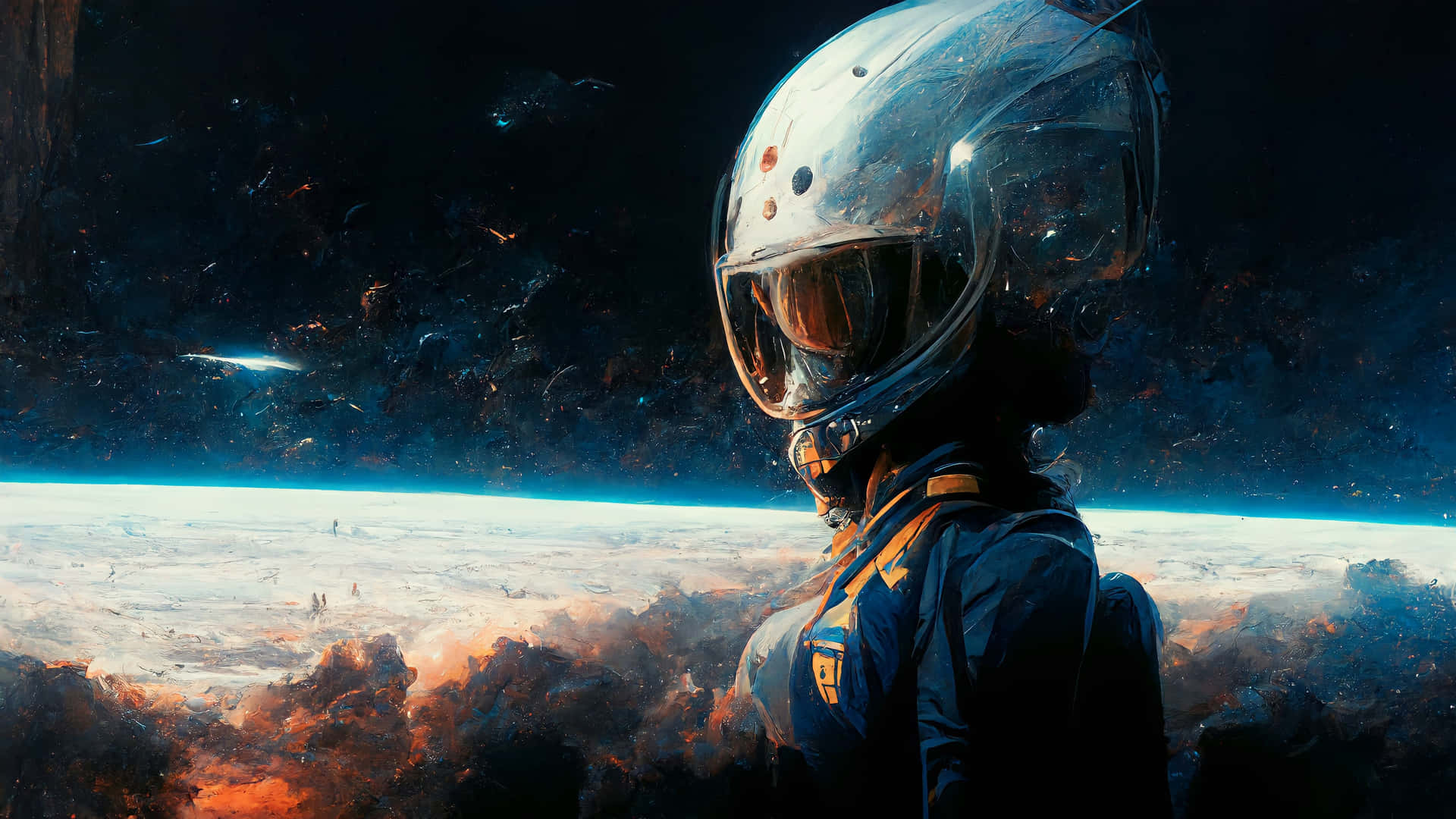 Cosmic Dreams Wallpaper