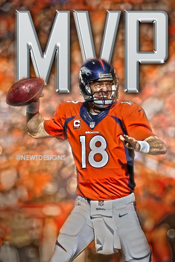 Peyton Manning Broncos iPhone Wallpaper