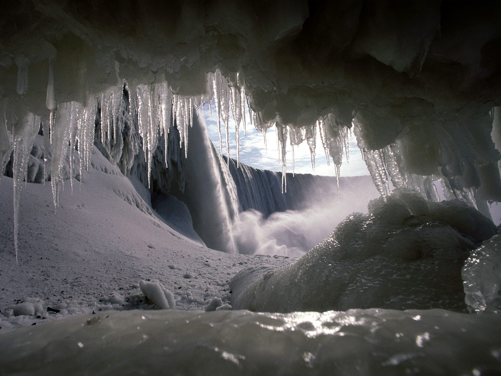Cave Wallpaper HD Ice In High Quality