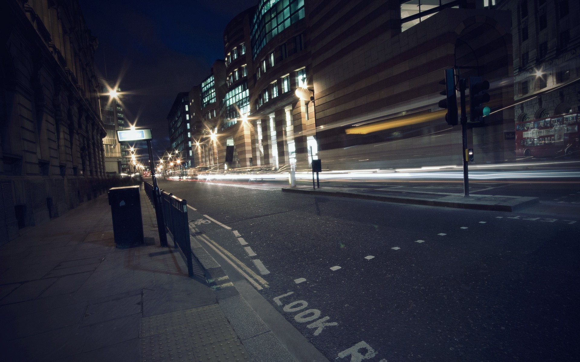 Free Download City Streets At Night Wallpaper City Night
