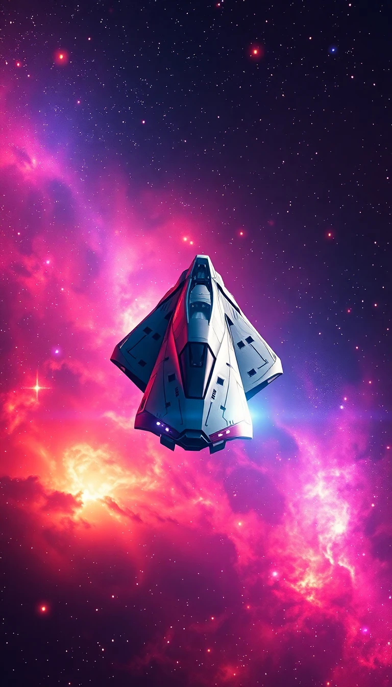 Alien Spaceship Wallpaper