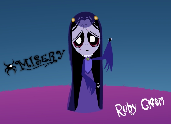 Ruby Gloom Misery By Deejaycee101