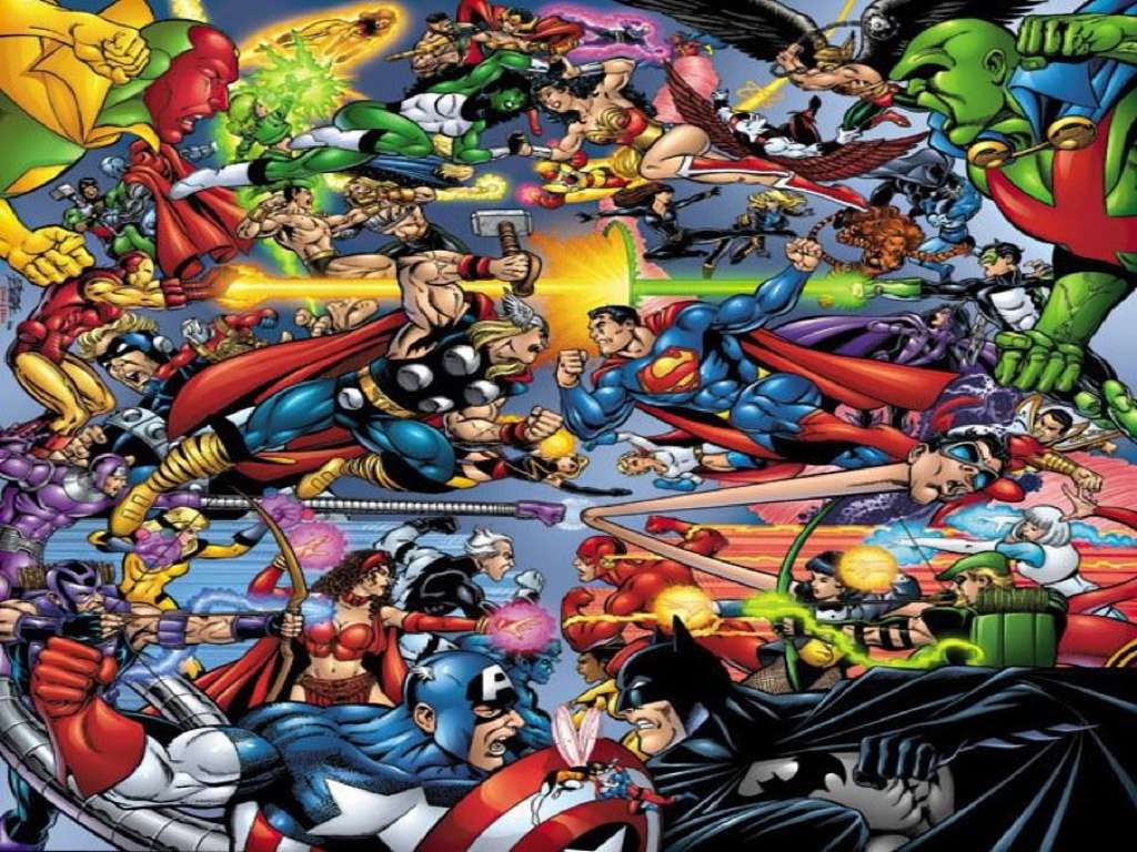 DC And Marvel DC Comics Comics Superheroes Marvel HD wallpaper  Peakpx