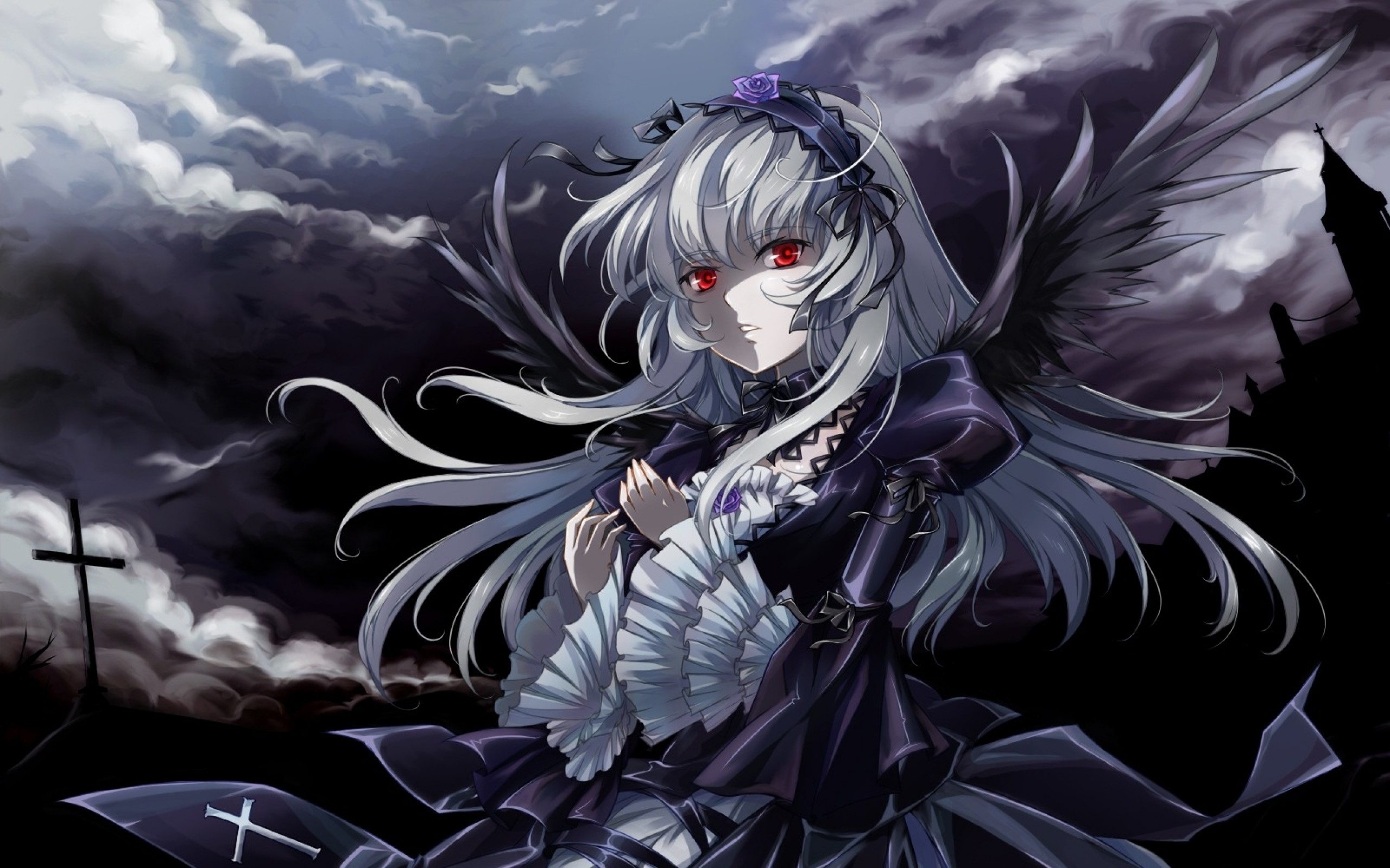 2560x1600 Hd Gothic Anime Image Hd Desktop Wallpapers   Gothic