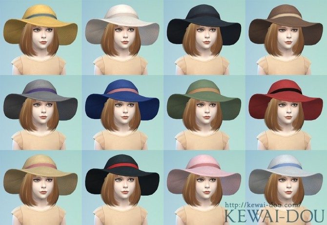 Sunhat For Kids At Kewai Dou Image Sims Updates