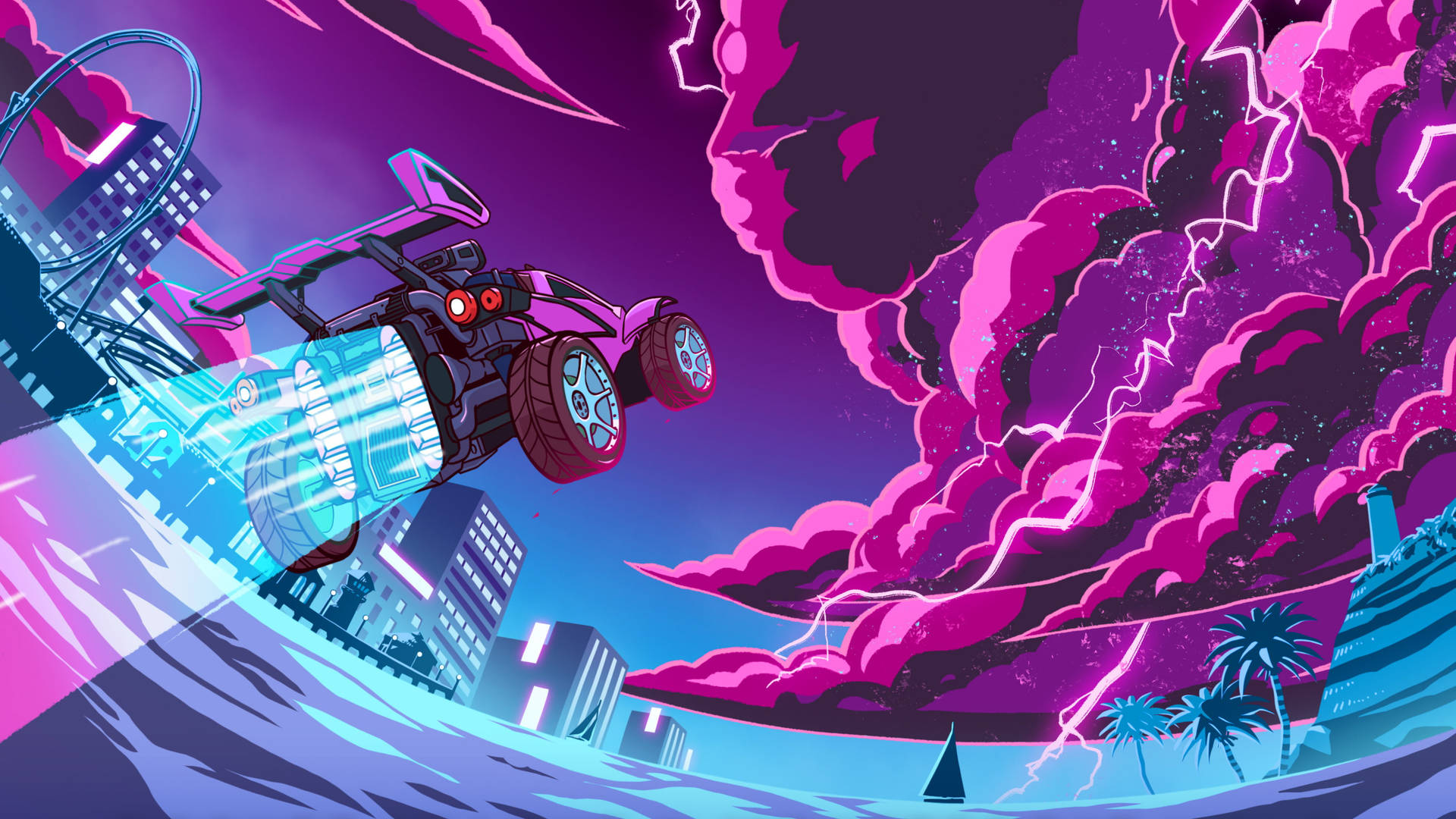 Rocket League HD Wallpaper