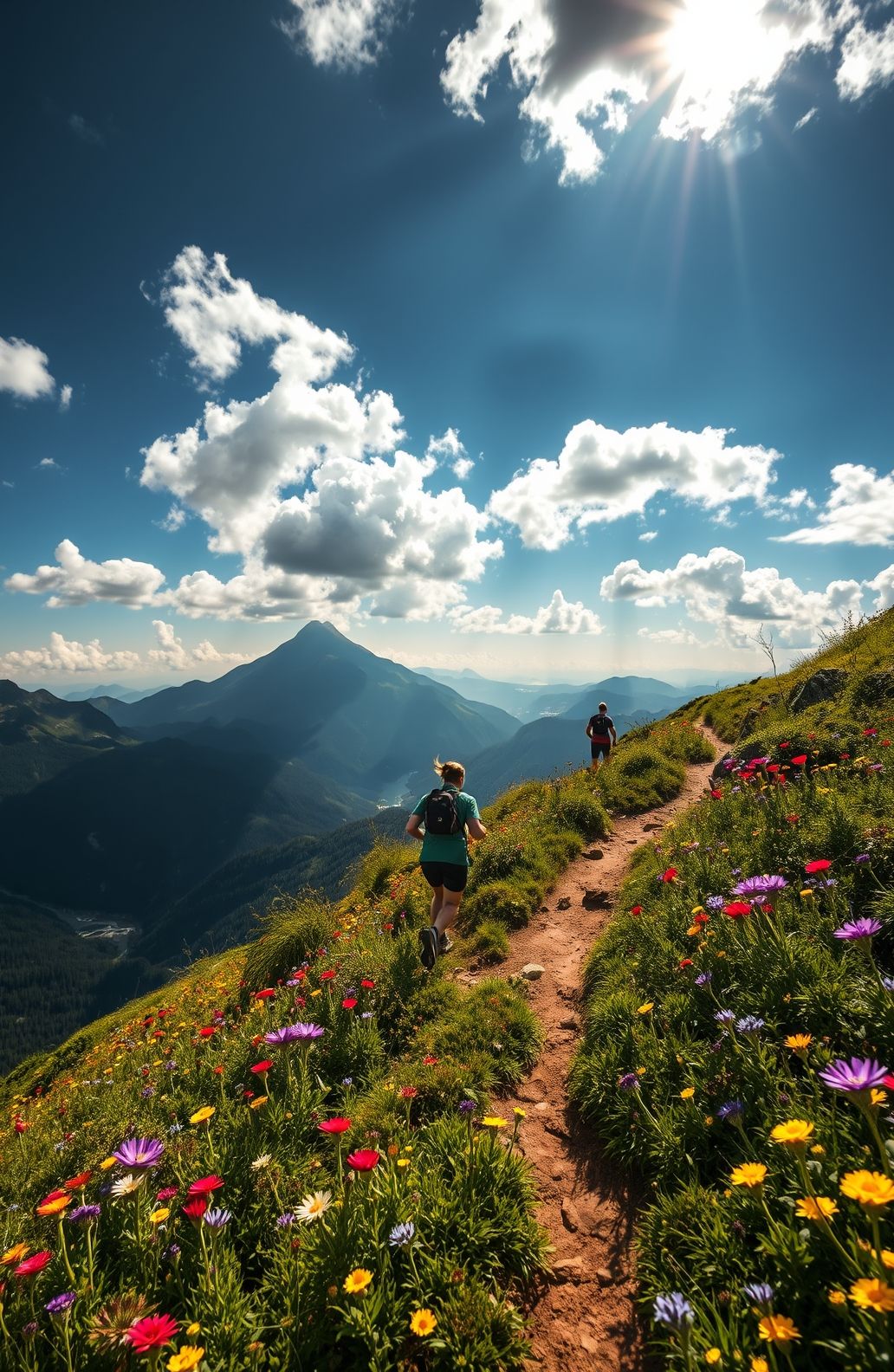 Trail Running Wallpaper