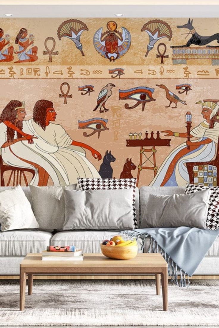 Ancient Egypt Mural Wallpaper