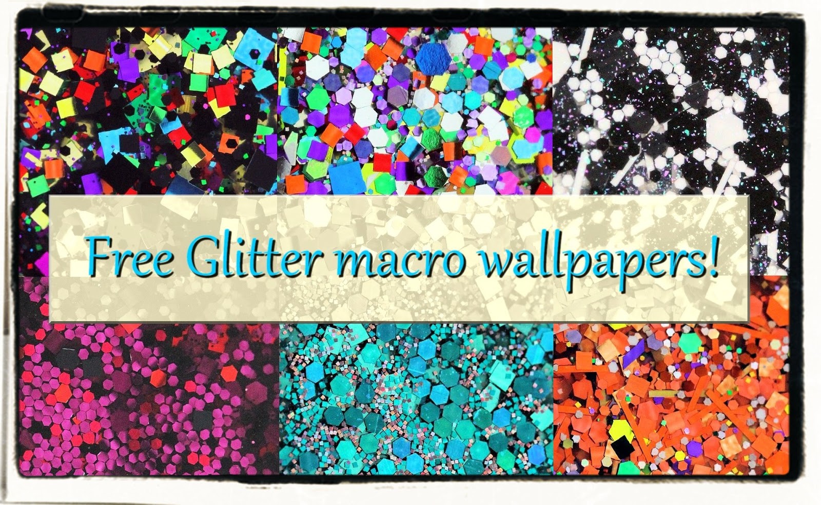 Glitter Macro Wallpaper Nailderella