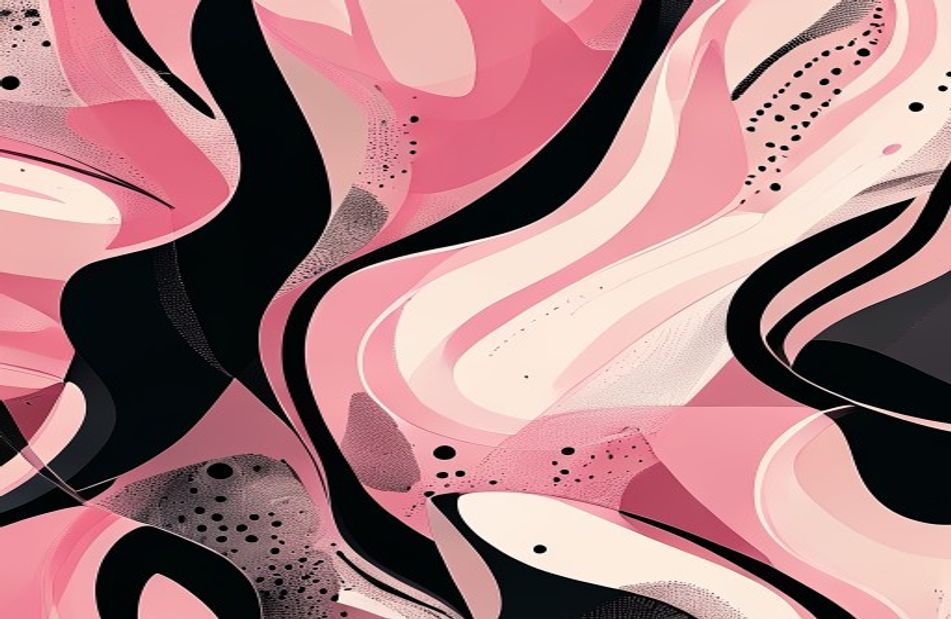 Pink And Black Wallpaper