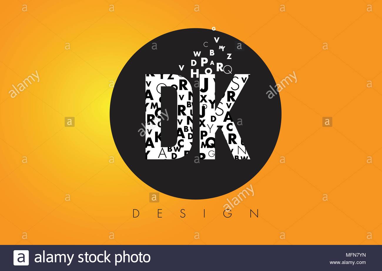 Logo dk Stock Vector Images  Alamy