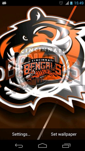 Bigger Cincinnati Bengals Wallpaper For Android Screenshot