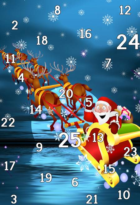 Christmas Hq Desktop Calendar Wallpaper