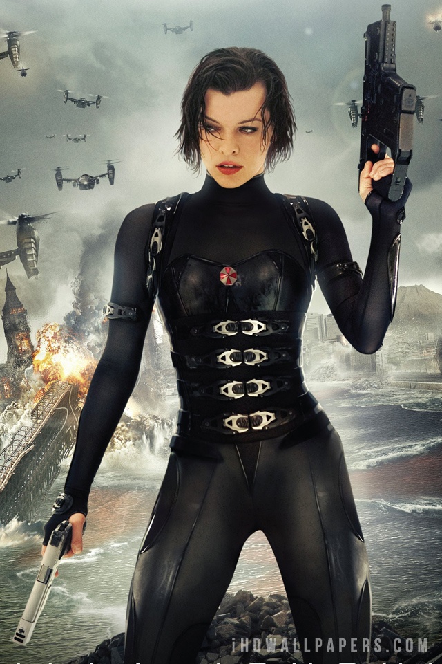 Milla Jovovich Resident Evil Retribution HD Wallpaper IHD